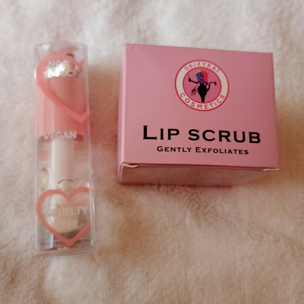 Vegan Lip Scrub - Pink